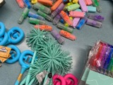 Fidgets and items for the wellbeing packs