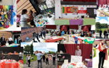 Collage of pictures from the diversity festival
