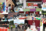Collage of pictures from the diversity festival