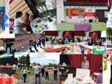 Collage of pictures from the diversity festival