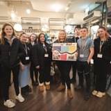 A group photo of one of the Youth Action Unlocked groups - the Chaos Co-ordinators