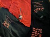 T-shirts created by the group