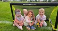 Children at the colour run